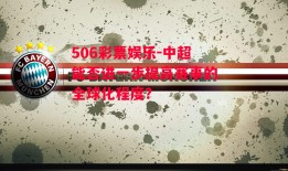 506彩票娱乐-中超能否进一步提高赛事的全球化程度？